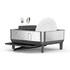 simplehuman - Ociekacz do naczyń COMPACT - stal nierdzewna