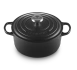 Le Creuset brytfanna żeliwna emaliowana Signature okrągła 24 cm 4,2 l czarna