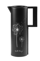 Vialli Design - Termos z wkładem szklanym 1L CORTO czarny