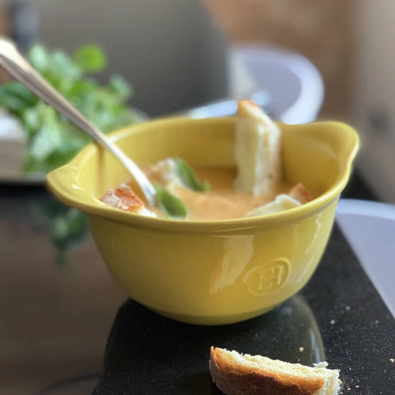 Emile Henry - Gratin miseczka do zapiekania- czerwony