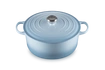 Le Creuset - garnek żeliwny emaliowany Signature 28 coastal blue