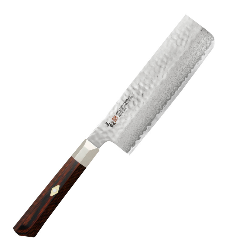 Mcusta Zanmai - VG-10 Supreme Hammered Nóż Nakiri 16,5cm
