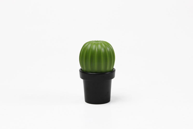 Qualy - Młynek do soli lub pieprzu Tasty Cactus czarno-zielony