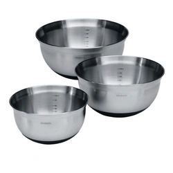 Brabantia - Komplet misek stalowych 3 szt.
