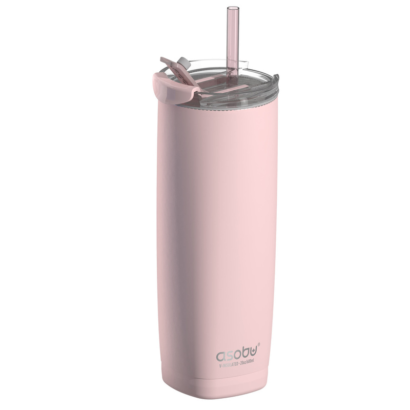Asobu - Kubek termiczny AQUALINA PINK, 600ml