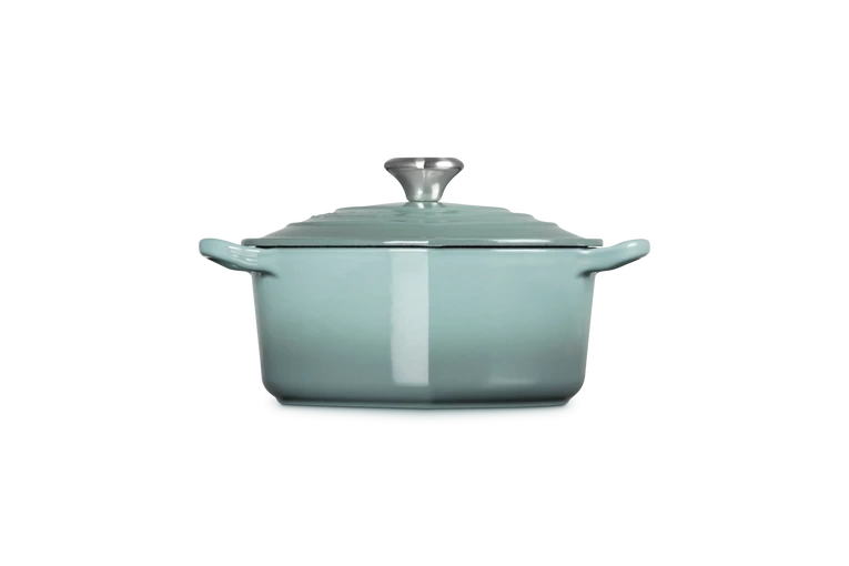 Le Creuset - brytfanna w kształcie serca 20 cm Sea Salt
