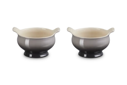 Le Creuset - Zestaw 2 Bulionówek 600ml flint