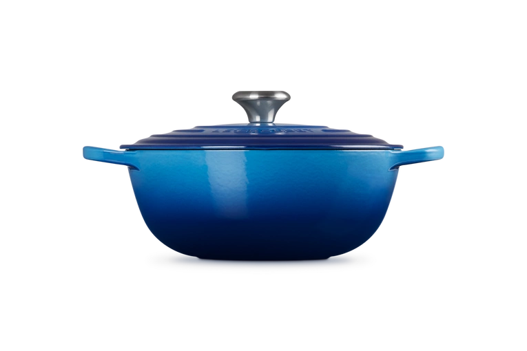Le Creuset - La Marmite garnek żeliwny rodzinny azure 28 cm