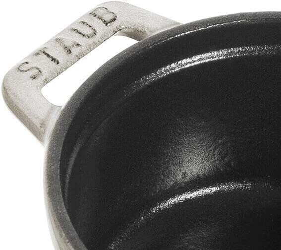 Staub - mini garnek żeliwny okrągły 250 ml, truflowy Mini Cocotte