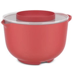Mepal - Miska do miksowania z pokrywą odporną na rozchlapywanie Chef It 3000 ml Coral