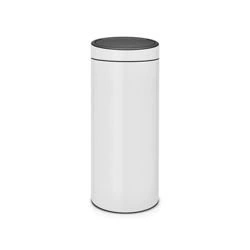 Brabantia - kosz na śmieci Touch Bin New 30l biały