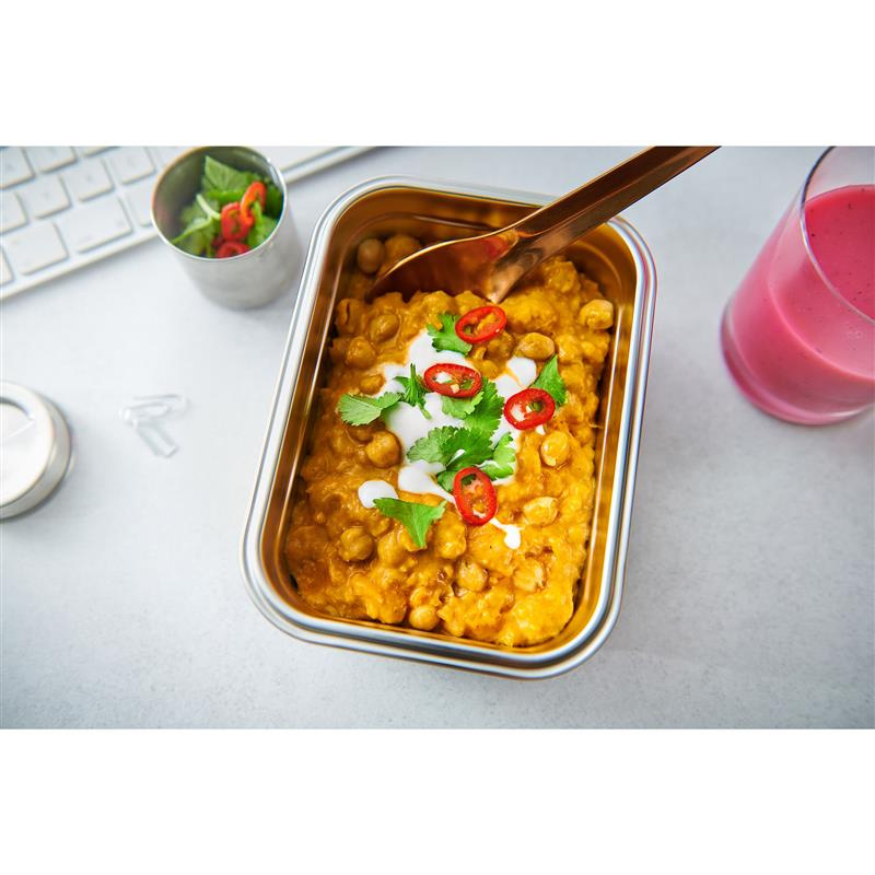 Lurch - pojemnik na żywność, stal nierdzewna/tworzywo sztuczne, 1,0 l Safety