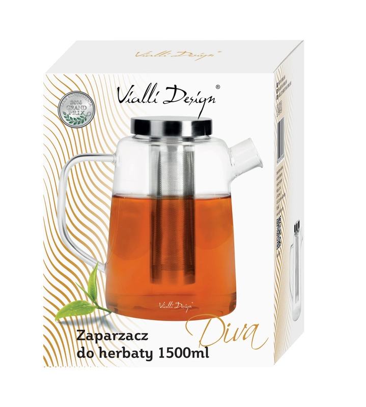 Vialli Design - Zaparzacz dzbanek do herbaty 1500ml DIVA
