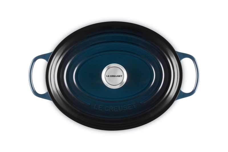Le Creuset - brytfanna żeliwna emaliowana Signature 33 cm 7,5 l nuit