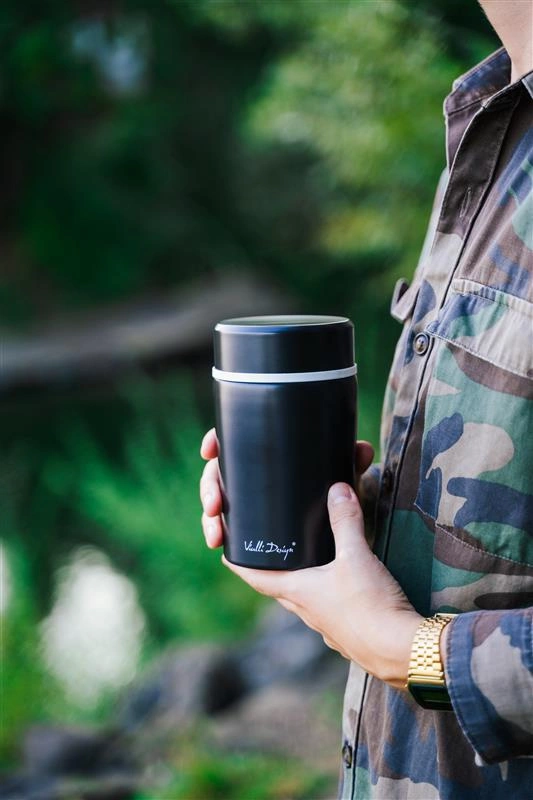 Vialli Design - Termos obiadowy 500ml FUORI grafitowy