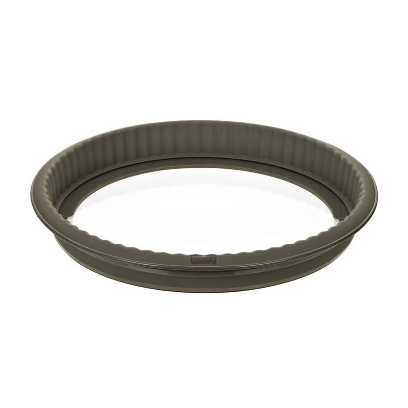 Lurch - forma do tarty ze szklanym dnem, 26 cm, brązowa Flexiform