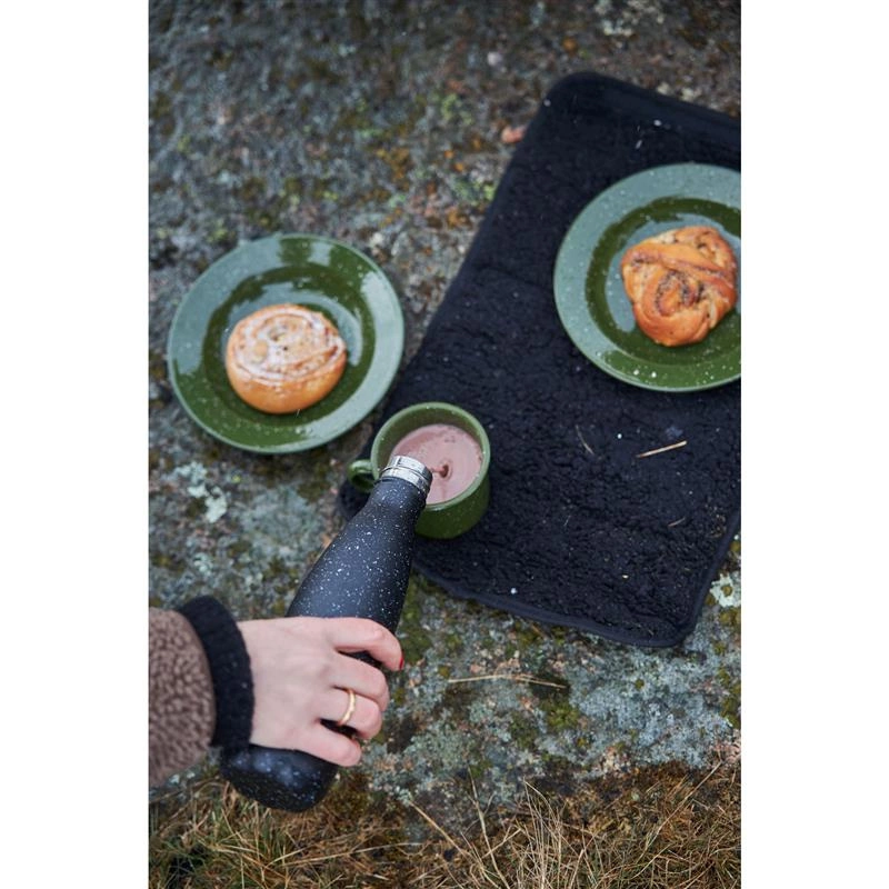 Sagaform - talerz, żeliwo emaliowane, śred. 20 cm, zielony Doris