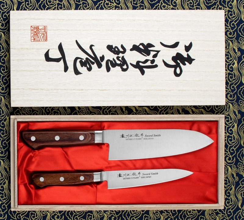 Satake - Kotori Zestaw 2 noży uniwersalny + Santoku