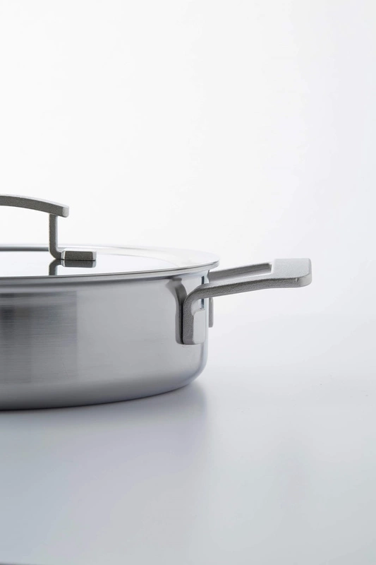 Demeyere - INDUSTRY 5 Patelnia głęboka 2H z pokrywką 24 cm