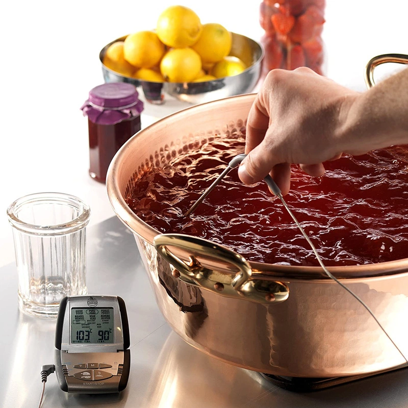 Mastrad - Termometr do pieczenia mięs OVENsrebrno-czarny