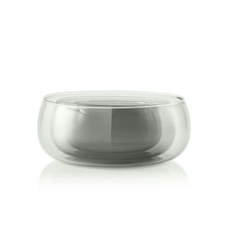ASOBU - Zestaw 3 misek Yuna, poj. 330/660/1200ml, szare szkło