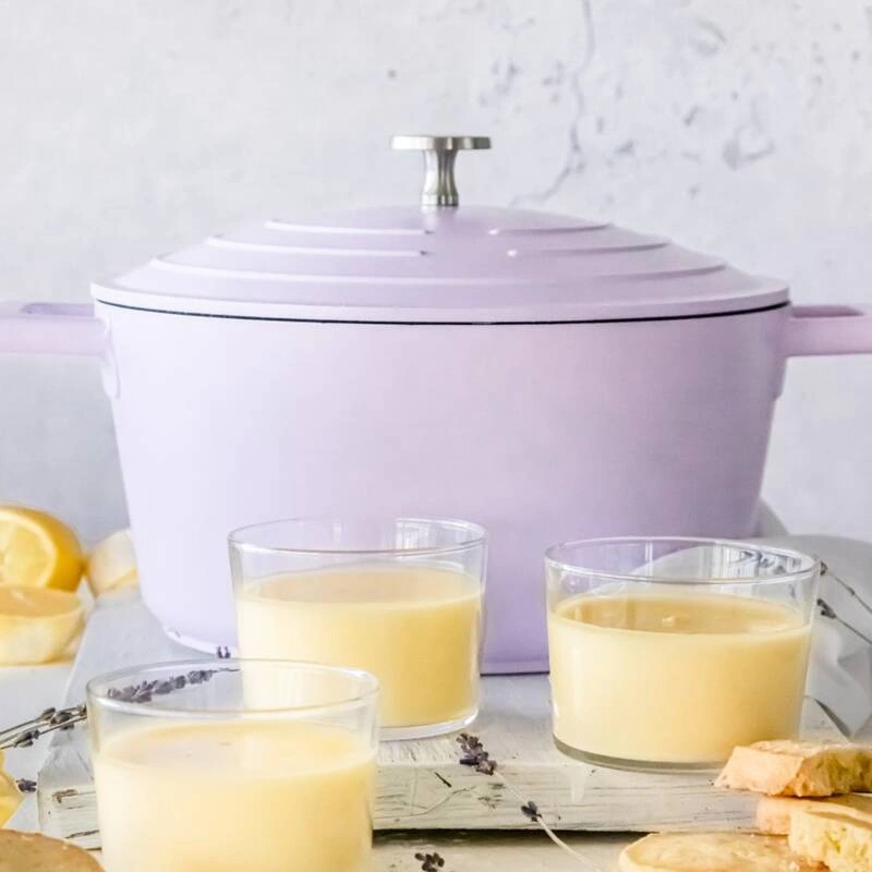 MasterClass - garnek z pokrywką 4L lawendowy