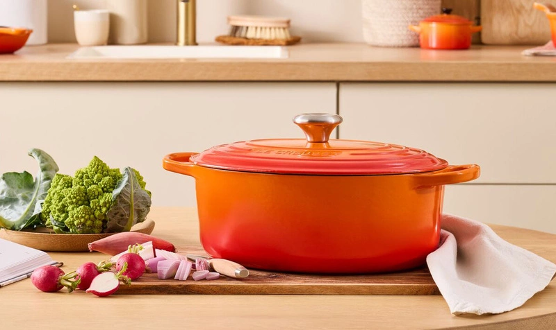Le Creuset - brytfanna żeliwna emaliowana Signature 31 cm 6,3 l nuit