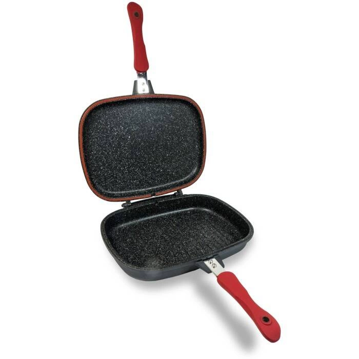 Moneta - Zamykana patelnia grillowa 32x24 cm, indukcja