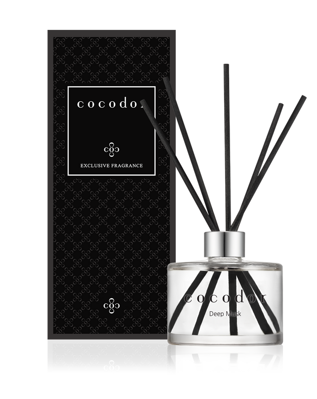 Cocodor - Dyfuzor zapachowy z patyczkami 120 ml Deep Musk