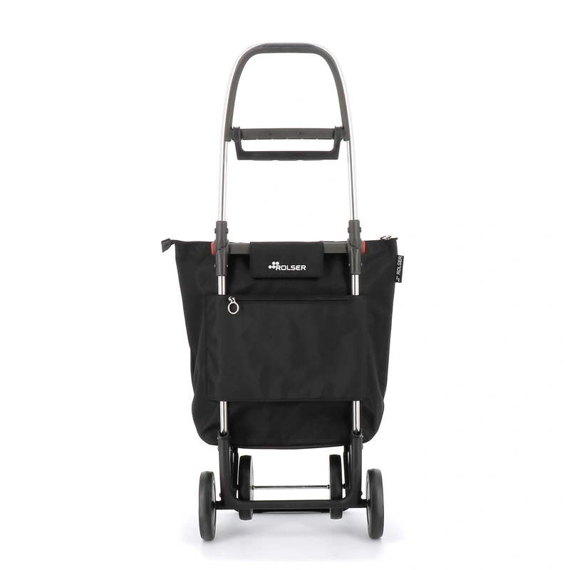 Rolser - Wózek na zakupy Mini Bag Plus MF 4L Czarny