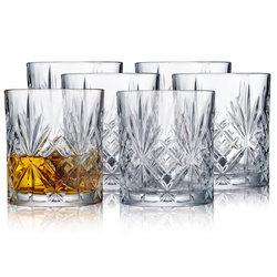 Lyngby Glas - Szklanki do whisky ze szkła kryształowego Melodia 310 ml 6 sztuk