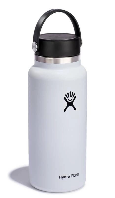 Hydro Flask - Butelka 946 ml Wide Mouth 2.0 Flex Cap biały