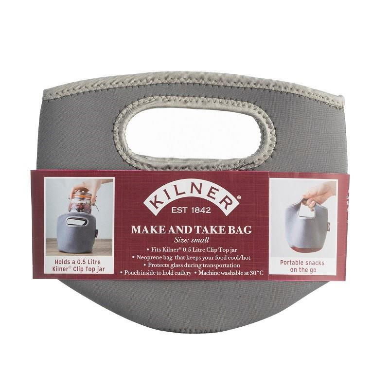 Kilner - Lunch bag mały, szary