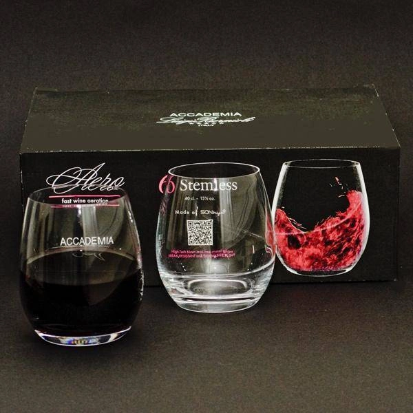 Luigi Bormioli - Szklanki do soku 400 ml Aero