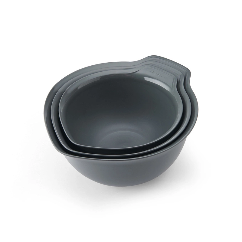 KitchenAid Culinary Tools - miski kuchenne 3 szt. Charcoal Grey