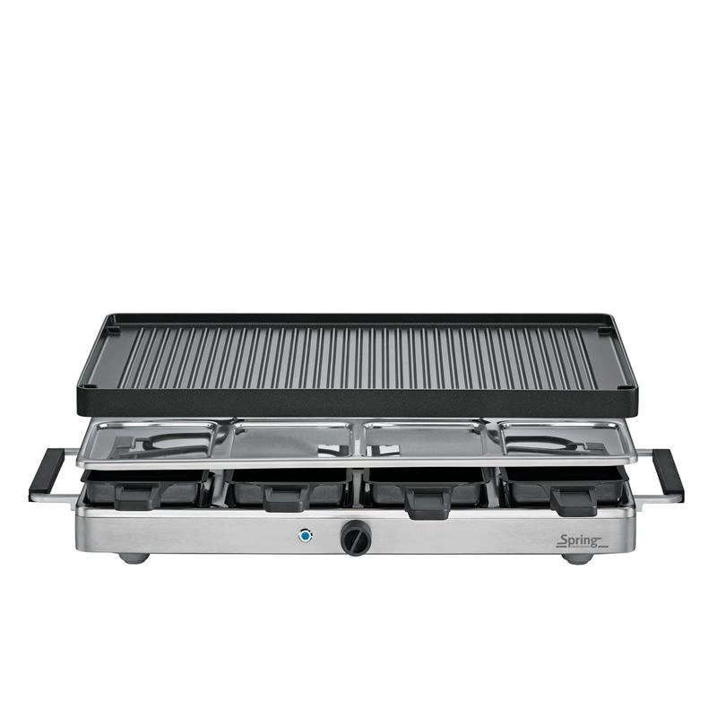Spring - raclette/grill stołowy, dla 8 os., 47,5 x 27 x 14 cm RACLETTE8 CLASSIC