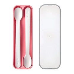 Mepal - 2 Łyżki do karmienia Mio Deep Pink