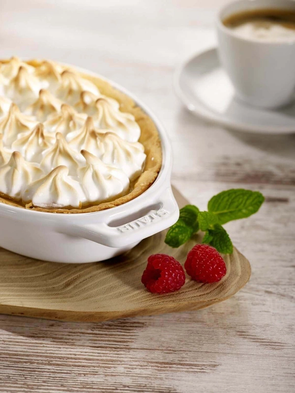 Staub - owalny półmisek ceramiczny 1.1 l, biały