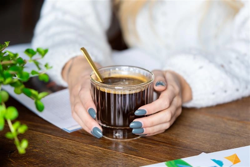 Vialli Design - 2 pucharki do deserów z podwójną ścianką 260ml Lungo