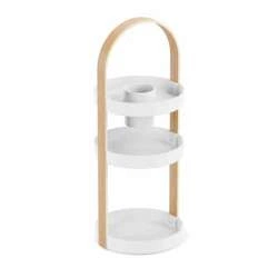 Umbra - Organizer na kosmetyki, biały/natural