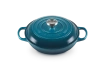 Le Creuset - garnek patelnia Gourmet Signature 26 cm 2,2 l deep teal