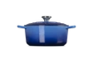 Le Creuset - brytfanna żeliwna emaliowana Signature okrągła 24 cm 4,2 l lazur