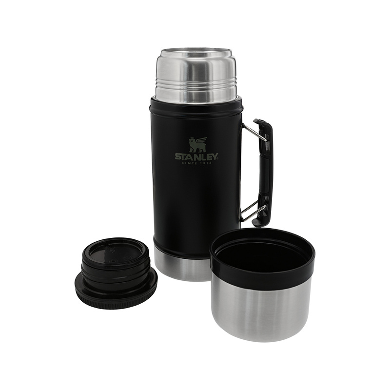 Stanley - Termos obiadowy LEGENDARY CLASSIC - MATTE BLACK 0,94L