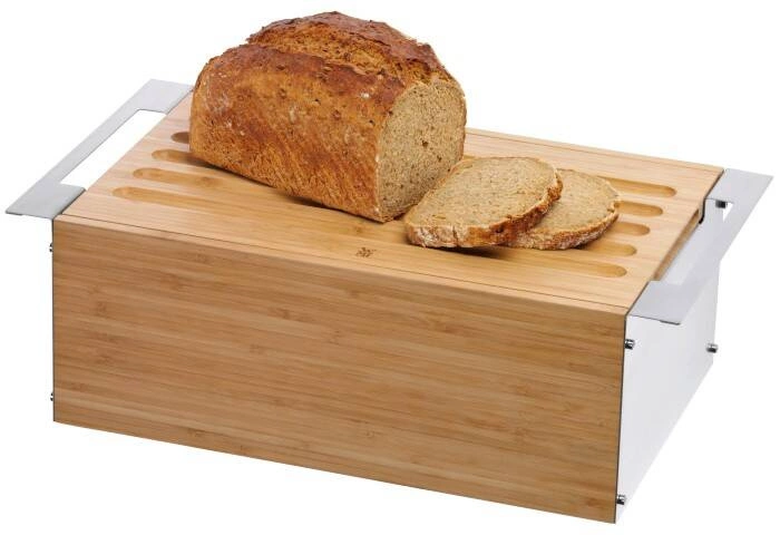 WMF - Chlebak z deską do krojenia i tacką Gourmet