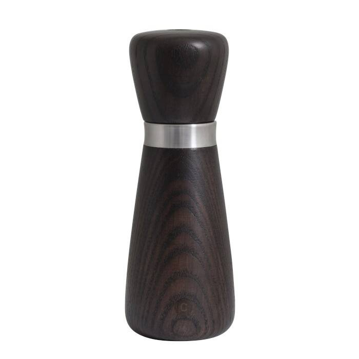 Crush Grind - Młynek drewniany 17cm, popielaty brąz, Kyoto