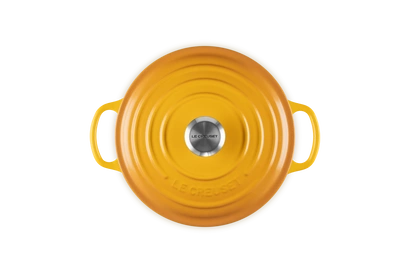 Le Creuset - garnek żeliwny Signature 20 cm 2,4 l nectar