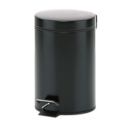 Kela - Kosz na śmieci 3 l czarny Monaco