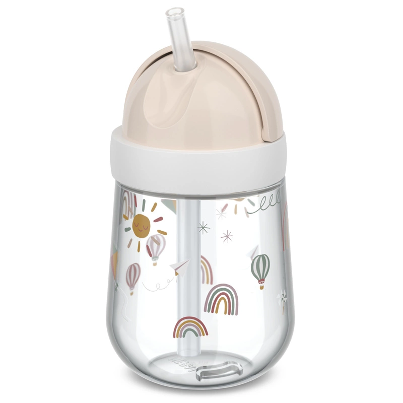 Mepal - Kubek dziecięcy ze słomką 300ml Mio Sunshine & Rainbow