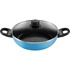 Ballarini - Głęboka patelnia indukcyjna z 2 uchwytami Caprera - 28 cm, Niebieski