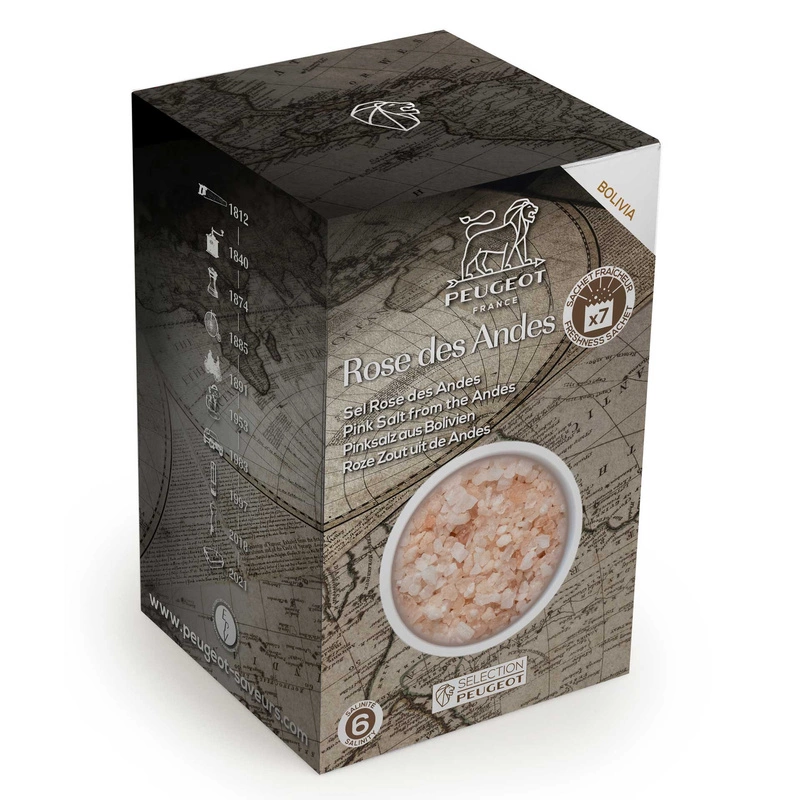 Peugeot - PINK SALT - sól różowa andyjska Boliwia, 350g